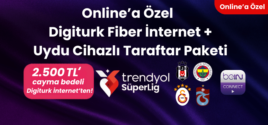 Digiturk İnternetli Eğlencenin ve Avrupanın Yıldızı