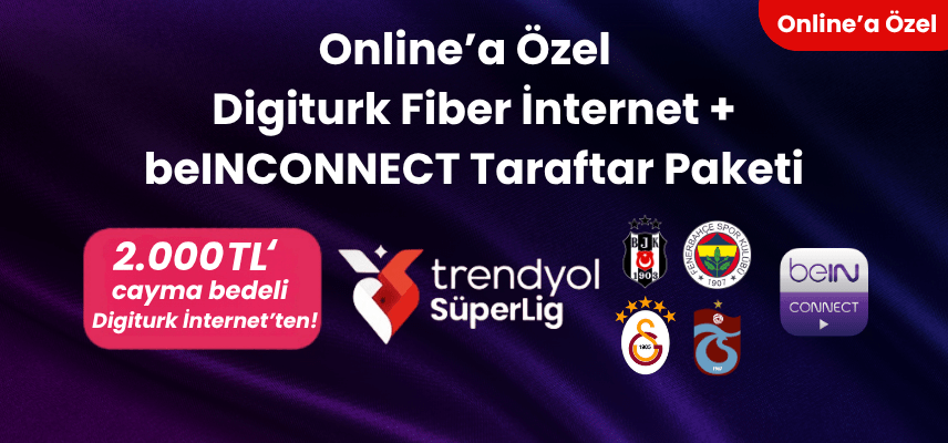 Digitürk TV + Fiber İnternet