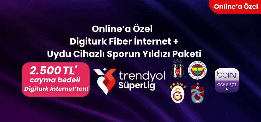 Digiturk İnternetli Sporun Yıldızı
